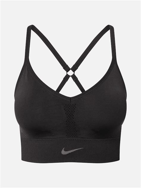 nike sportbh zwart|Nike Factory Stores.